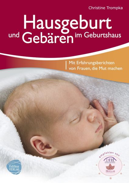Neugeborenes beim Kuscheln, Buchcover