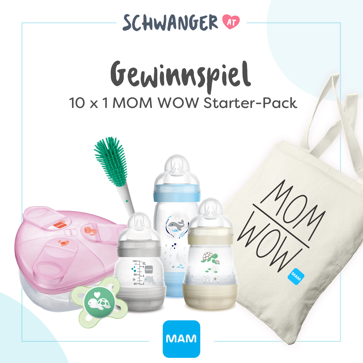 Die MAM MOM WOW Tasche